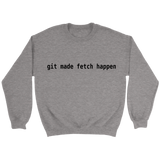 git made fetch happen crew - black