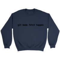 git made fetch happen crew - black