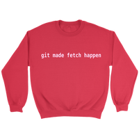 git made fetch happen crew - pink