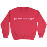 git made fetch happen crew - pink