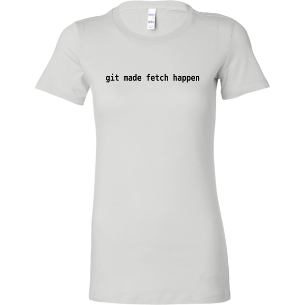 git made fetch happen tee - black