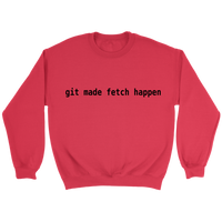 git made fetch happen crew - black