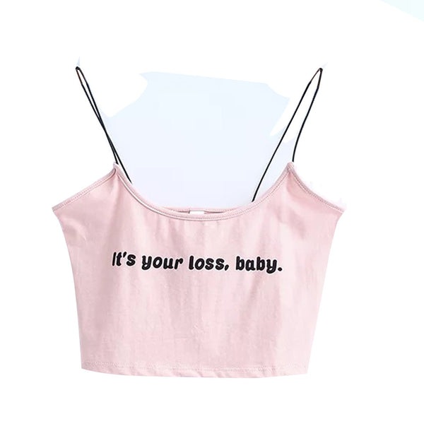 Women Sleeveless Crop Tops Vest Backless Halter Tank Tops Blouse T-Shirt